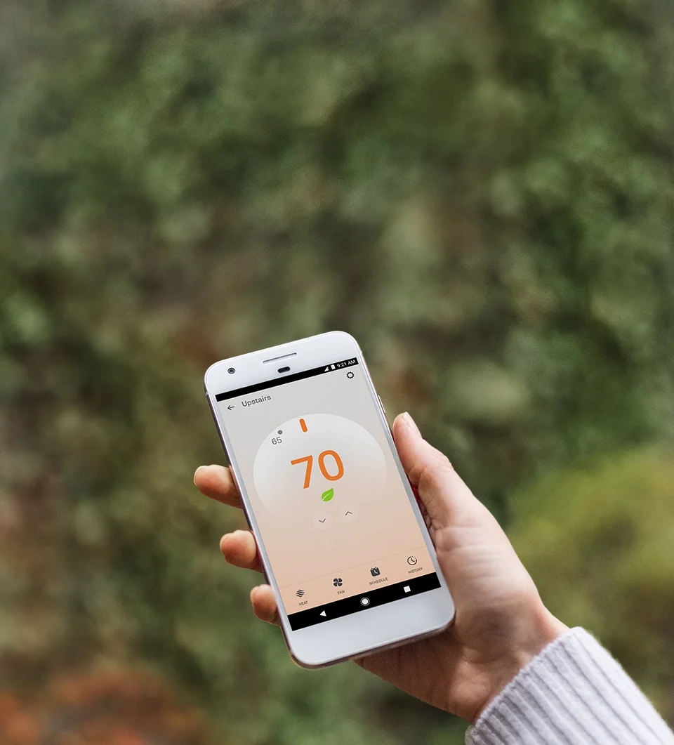 Google Nest Thermostat E in White