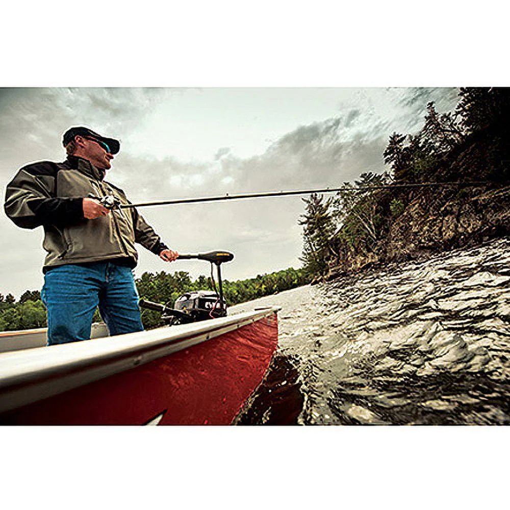 Minn Kota 1352156 Endura MAX 55 lb Thrust Freshwater Transom Mount Trolling Motor, 42