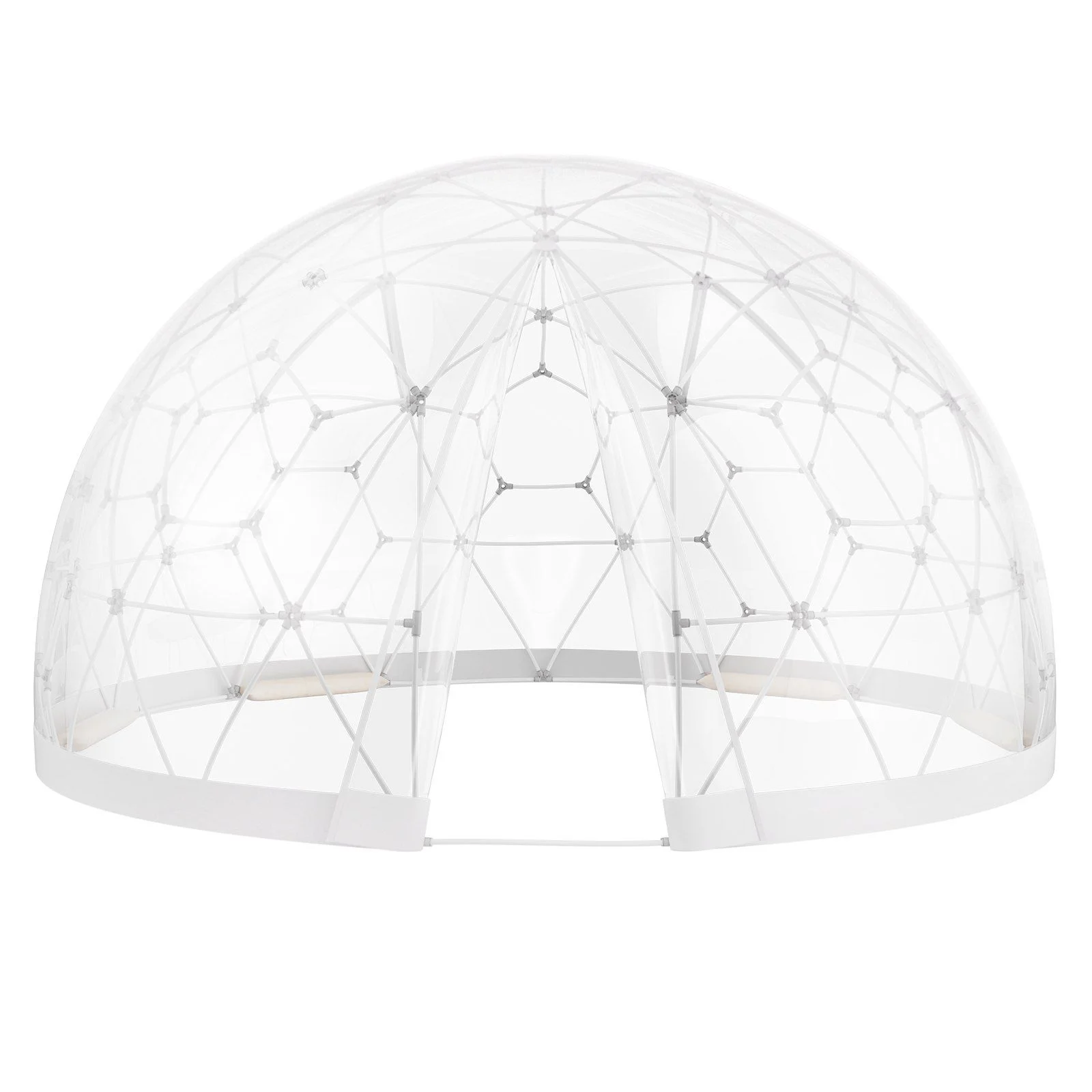 Outdoor Bubble Dome Tent 9.5FT - Transparent Window Camping Shelter for Stargazing & Backyard