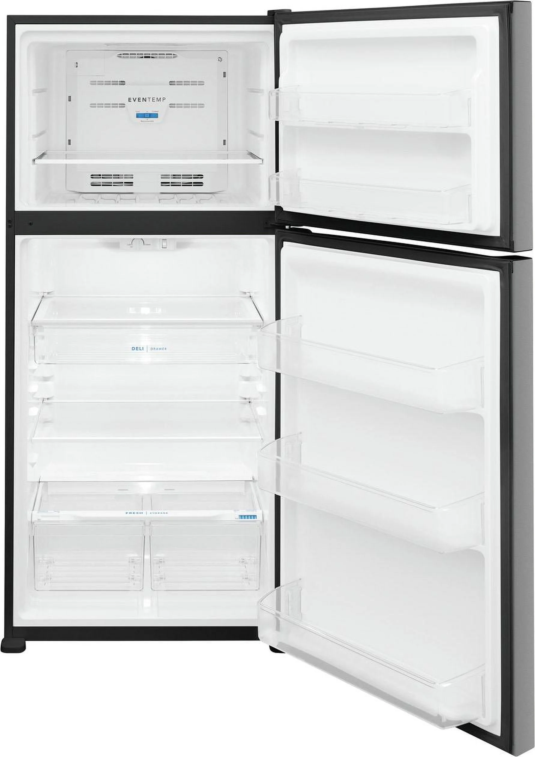 Frigidaire FFTR2045VS 20 Cu. Ft. Top-Freezer Refrigerator, Garage Ready, Stainless Steel