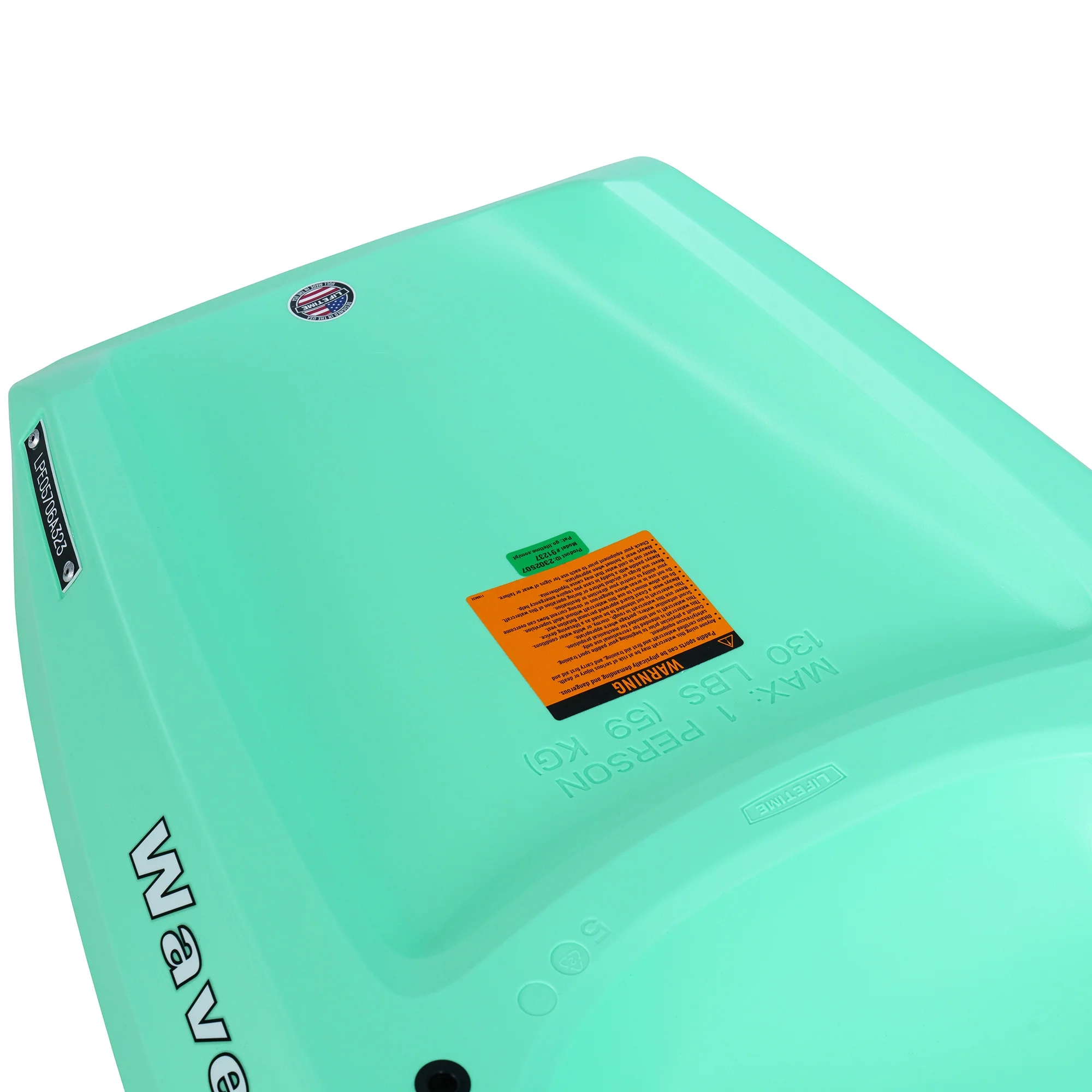 Lifetime Wave 6 ft Youth Kayak, Fire Red (91401)