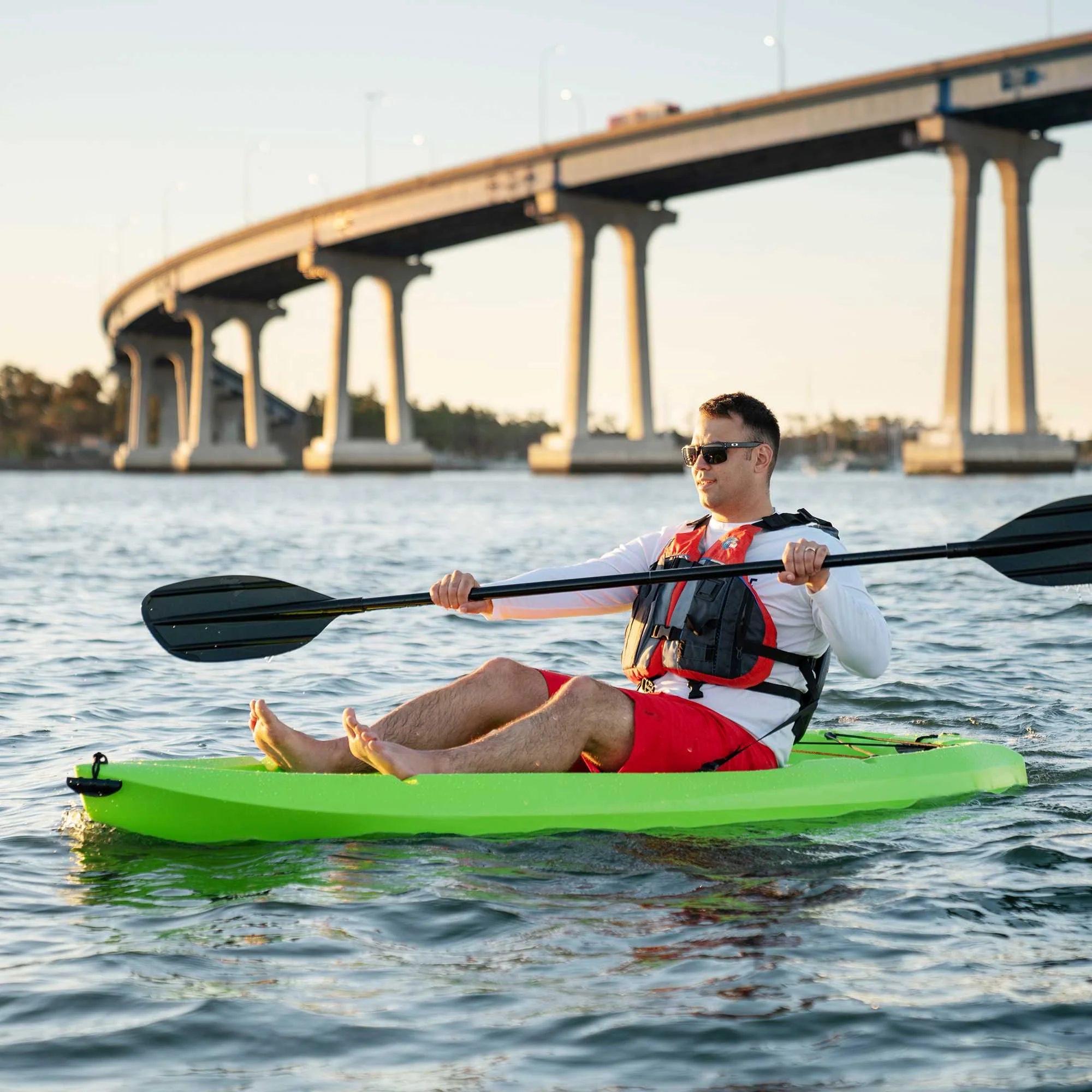 Lifetime Daylite 8 ft Sit-on-Top Kayak, Red (90775)