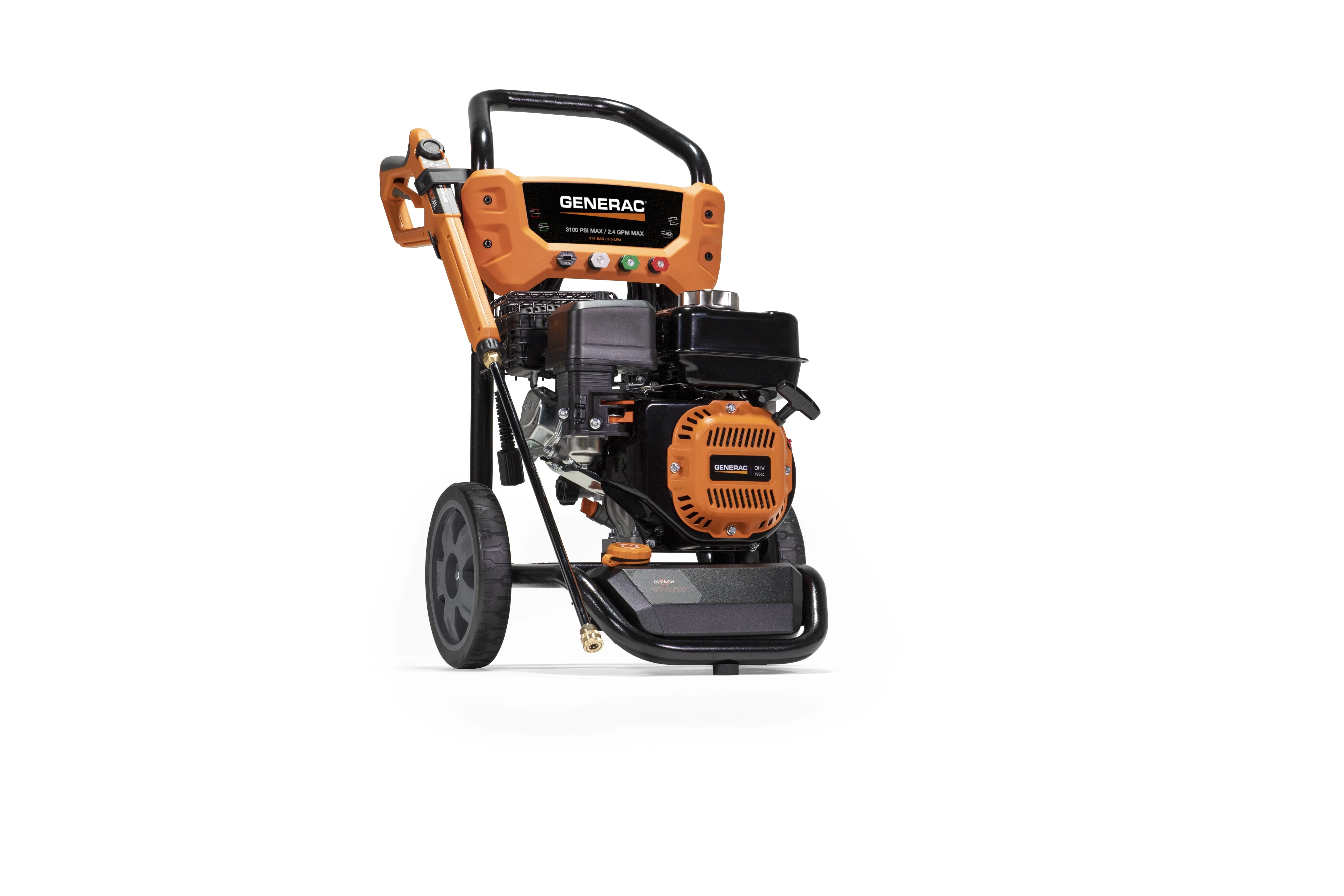 Generac 8901 3100 PSI 2.4GPM Gas Powered Residential Pressure Washer