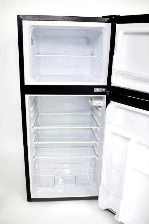 Frigidaire, 4.5 Cu. ft., 2 Door Compact Refrigerator-Chrome Trim, EFR451, Platinum