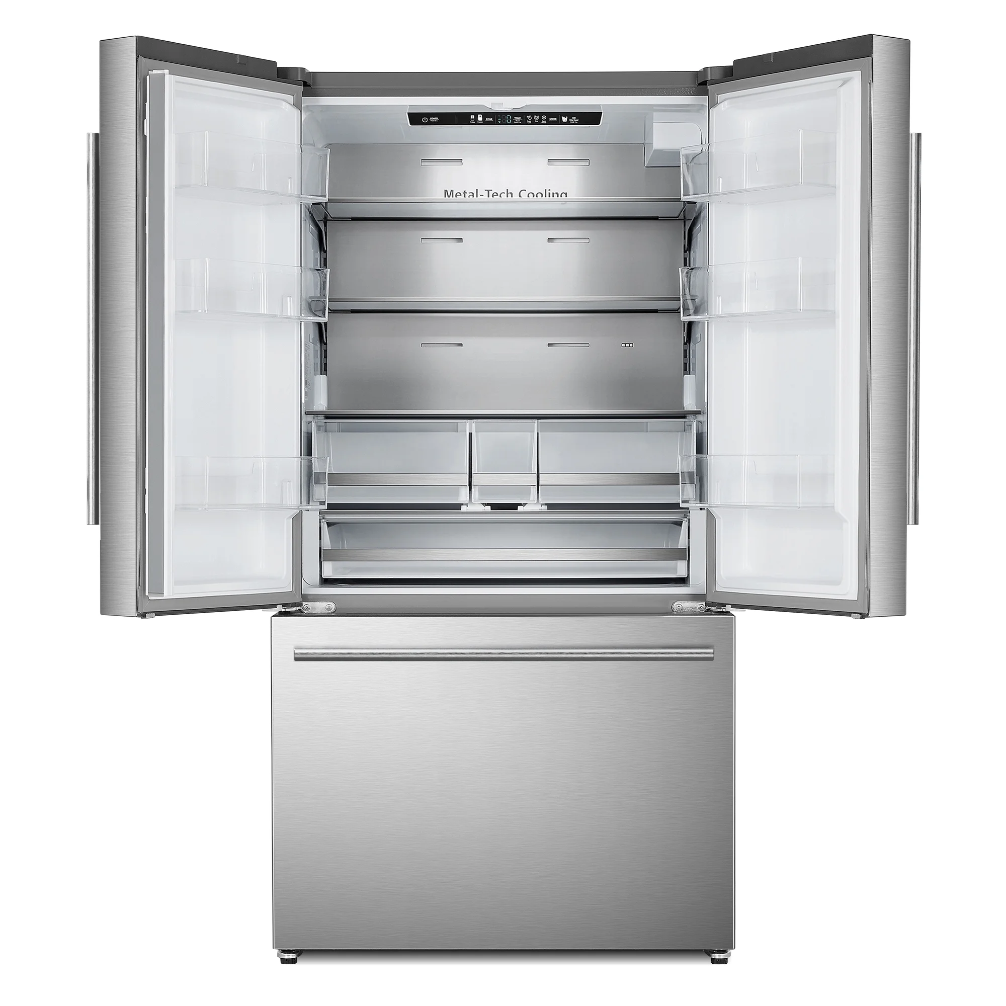 22.4 cu. ft. 3-Door French Door Refrigerator Water Dispenser in Stainless Steel