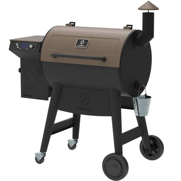694 sq. in. Pellet Grill and Smoker in Bronze