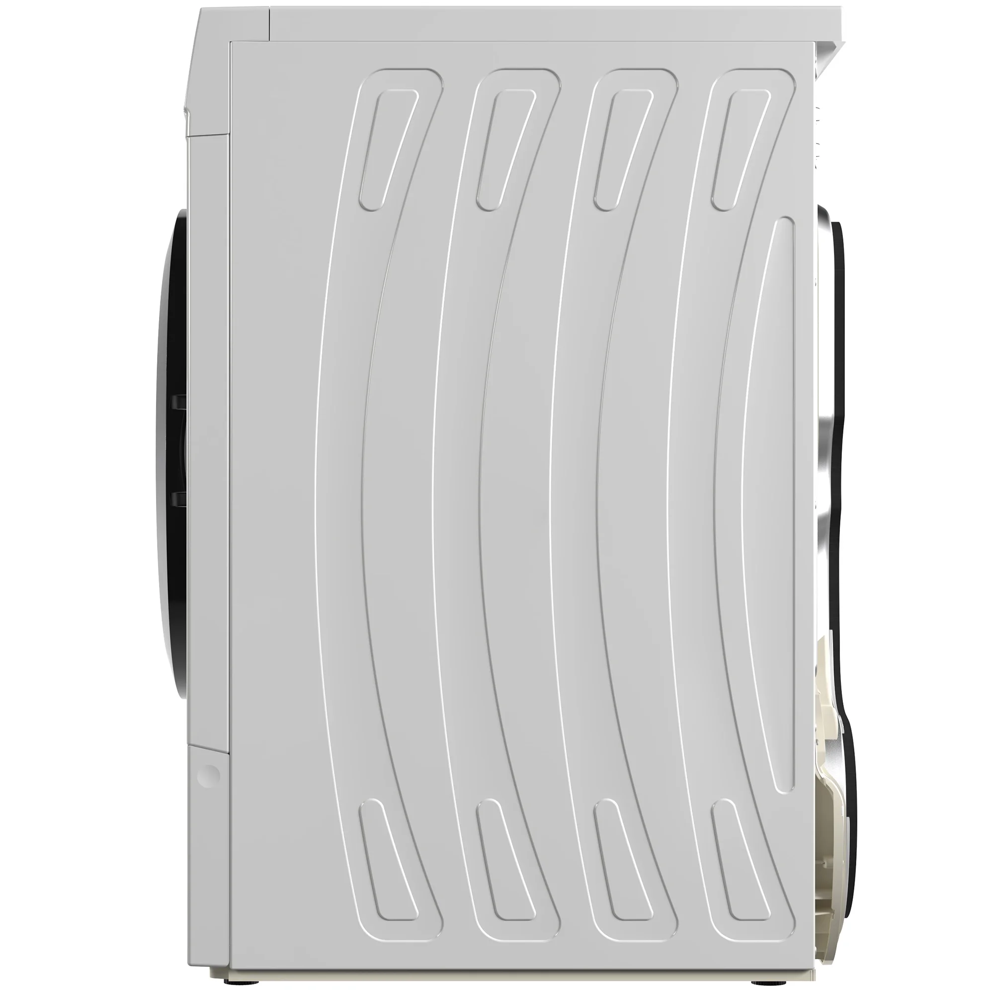 Magic Chef 4.0 cu. ft. Ventless, Condensing Front Load Stackable Electric Dryer, 24 in. in White in White