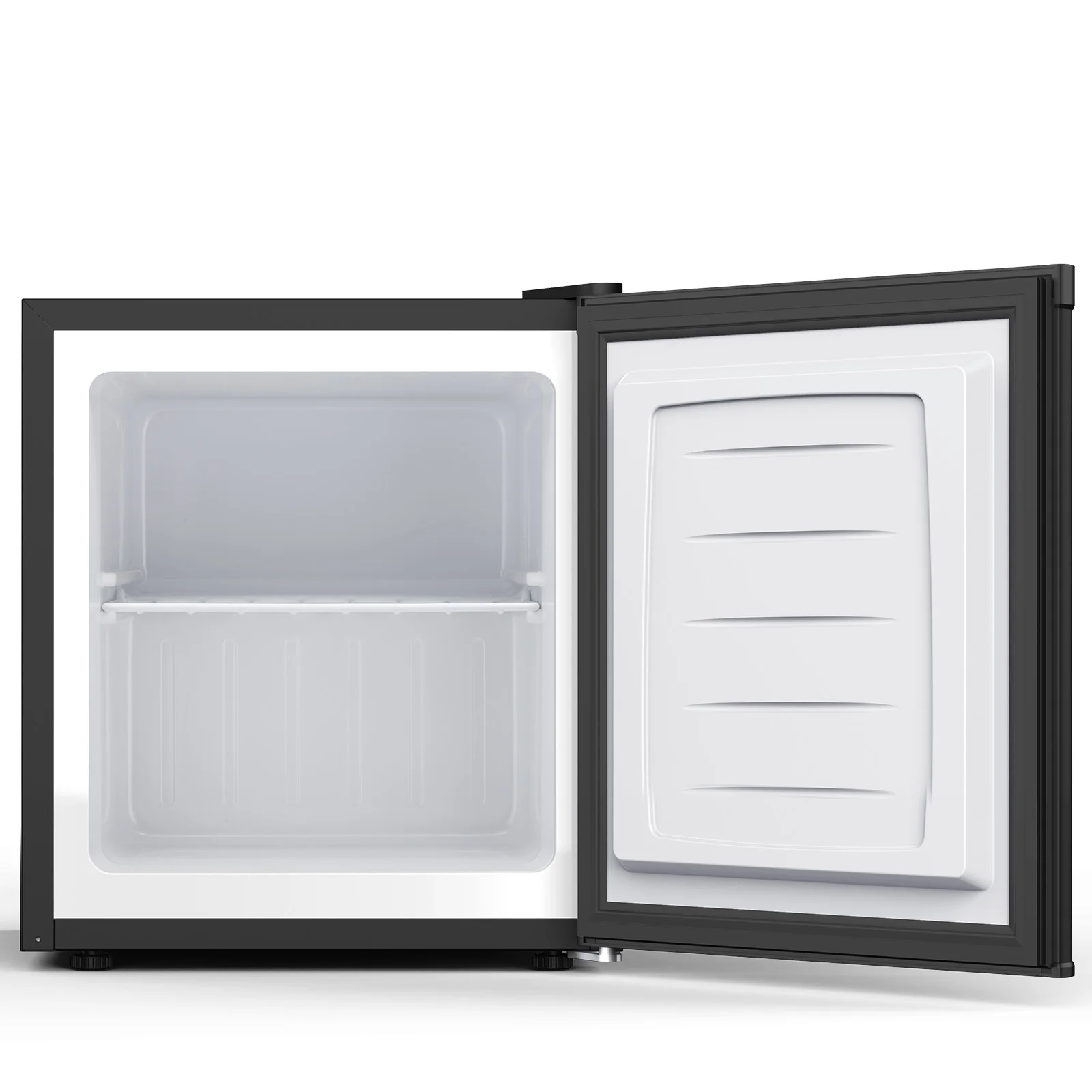 KNDKO 1.2Cu.ft Upright Freezer, Mini Freezer with Reversible Door, Perfect for Home/Office/Dorm, Black