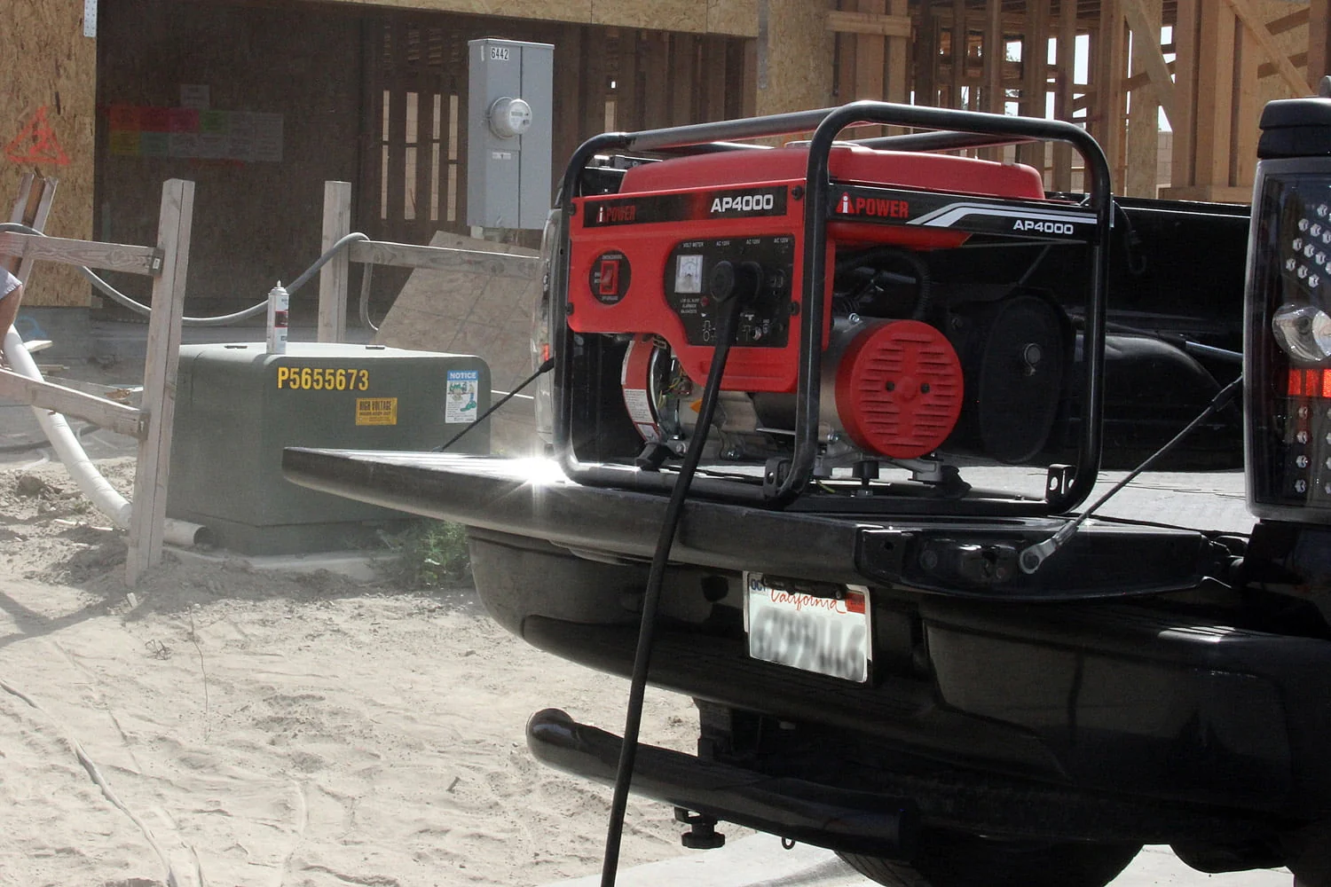 Ai Power 4000W Gasoline Generator With Wheel Kit