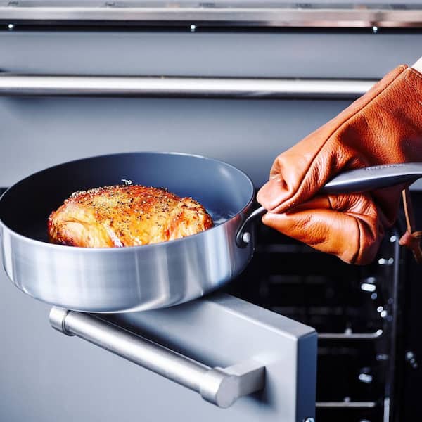 Venice Pro Noir Tri-Ply Stainless Steel Healthy Ceramic Nonstick 13 Piece Cookware Pots and Pans Set