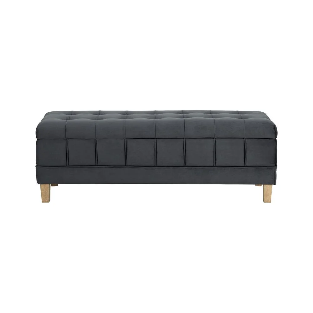 Picket House Furnishings Jude Tufted Storage Ottoman