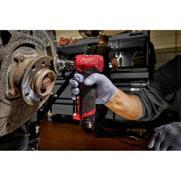 M12 FUEL 12V Lithium-Ion Brushless Cordless Stubby 3/8 in. Impact Wrench / 3/8 in. Ratchet/Die Grinder (3-Tool)