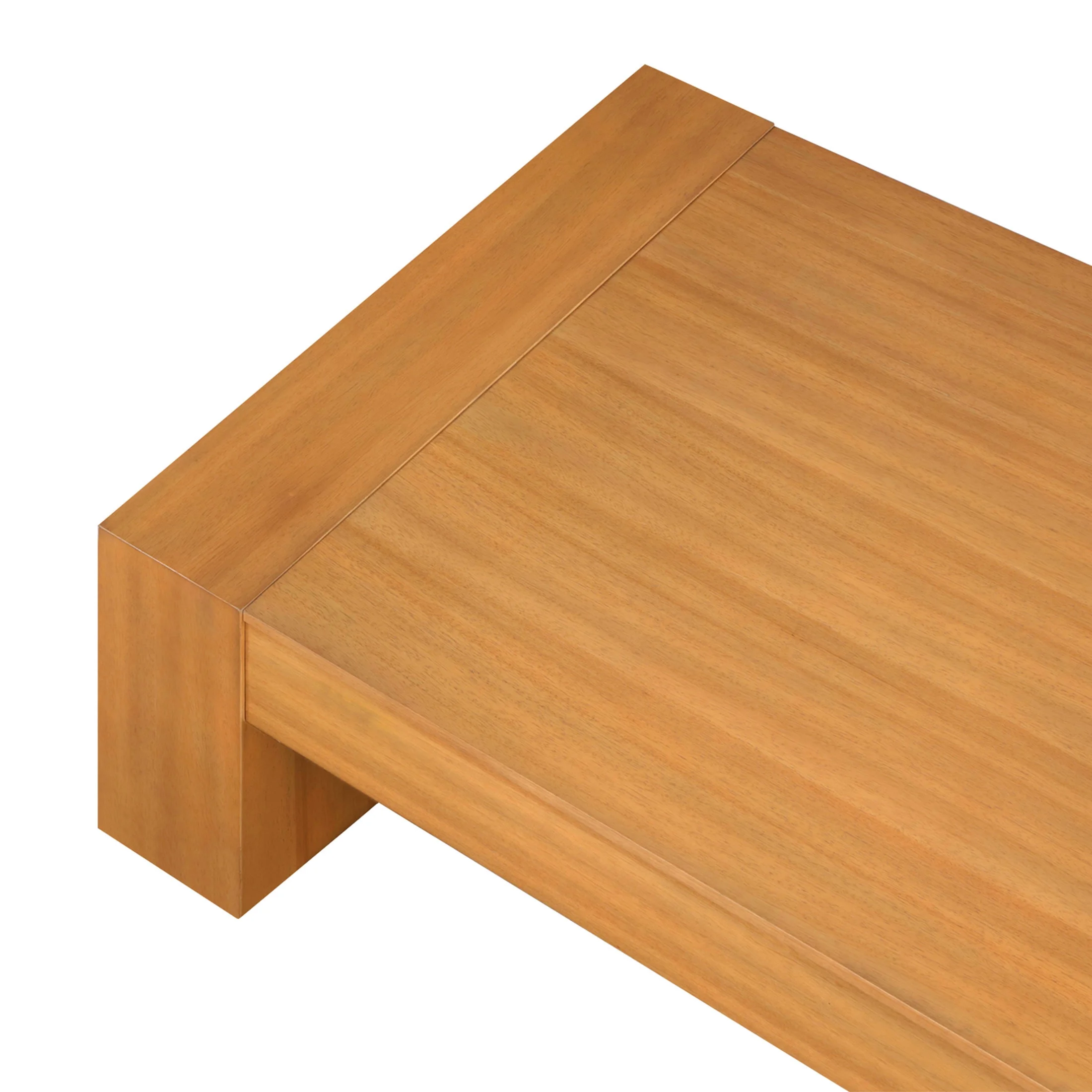 Better Homes & Gardens Ezra Oversized Coffee Table, Walnut