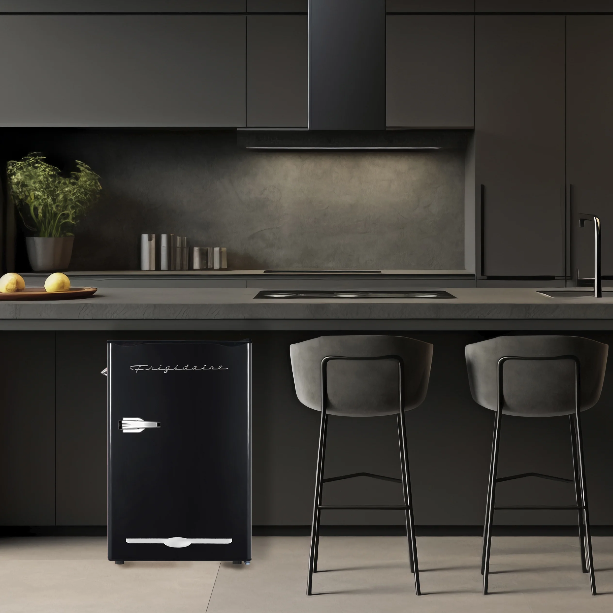 Frigidaire EFR376-C-PINK 3.2-Cu.-Ft. 65-Watt Retro Bar Fridge with Side Bottle Opener (Pink)