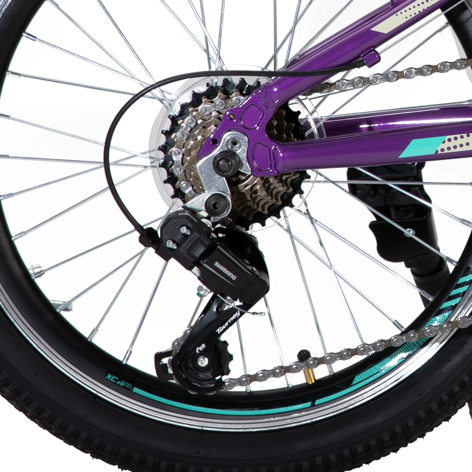 Hiland Mountain Bike for Woman, Shimano 21 Speed 26 inch Wheels Mountain Bicycle, Mint Green