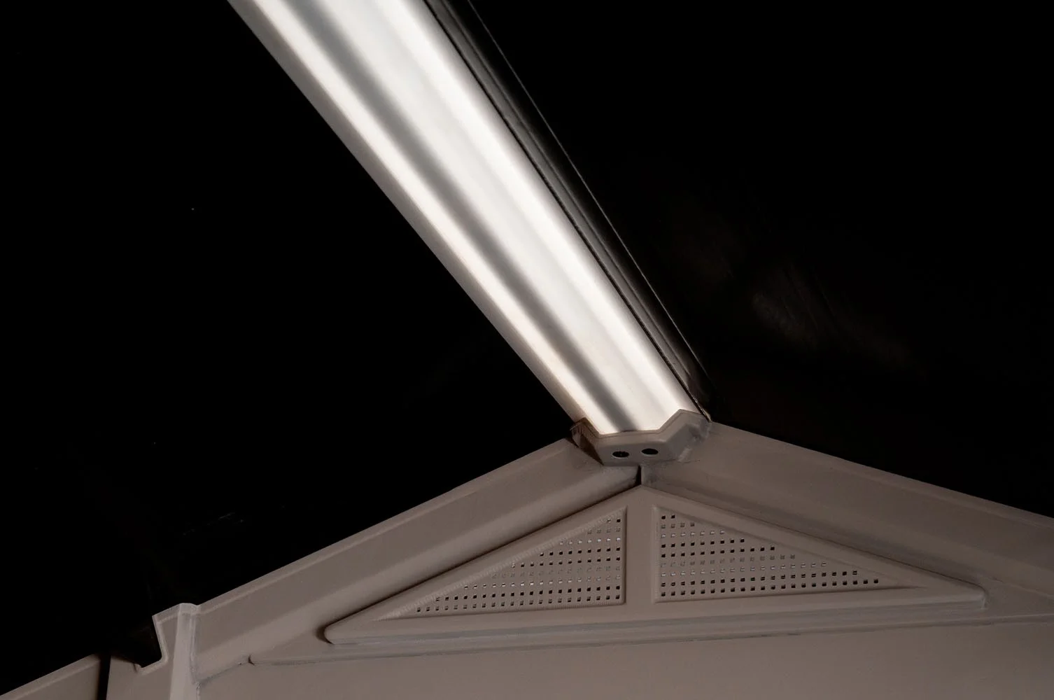 Keter Factor 8 x 11 Foot All Weather Resin Outdoor Storage Shed, Taupe