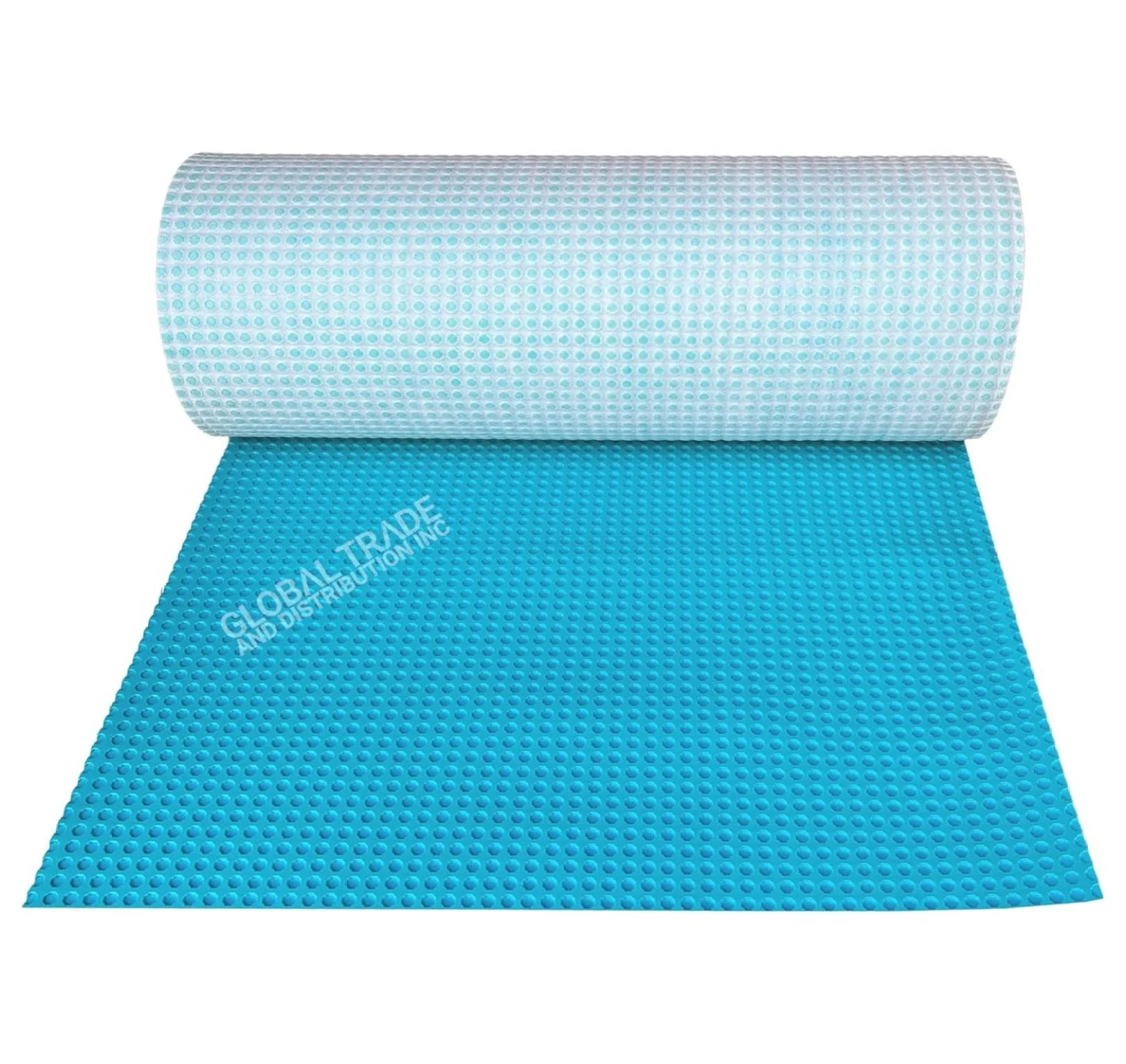 Uncoupling Waterproofing Membrane Roll, 54 Sq Ft (3.3 Ft x 16.4 Ft), 1/8'' Anti-Fracture Mat, Crack Isolation Flooring Underlayment for Bathroom Floor Tile, Subfloor