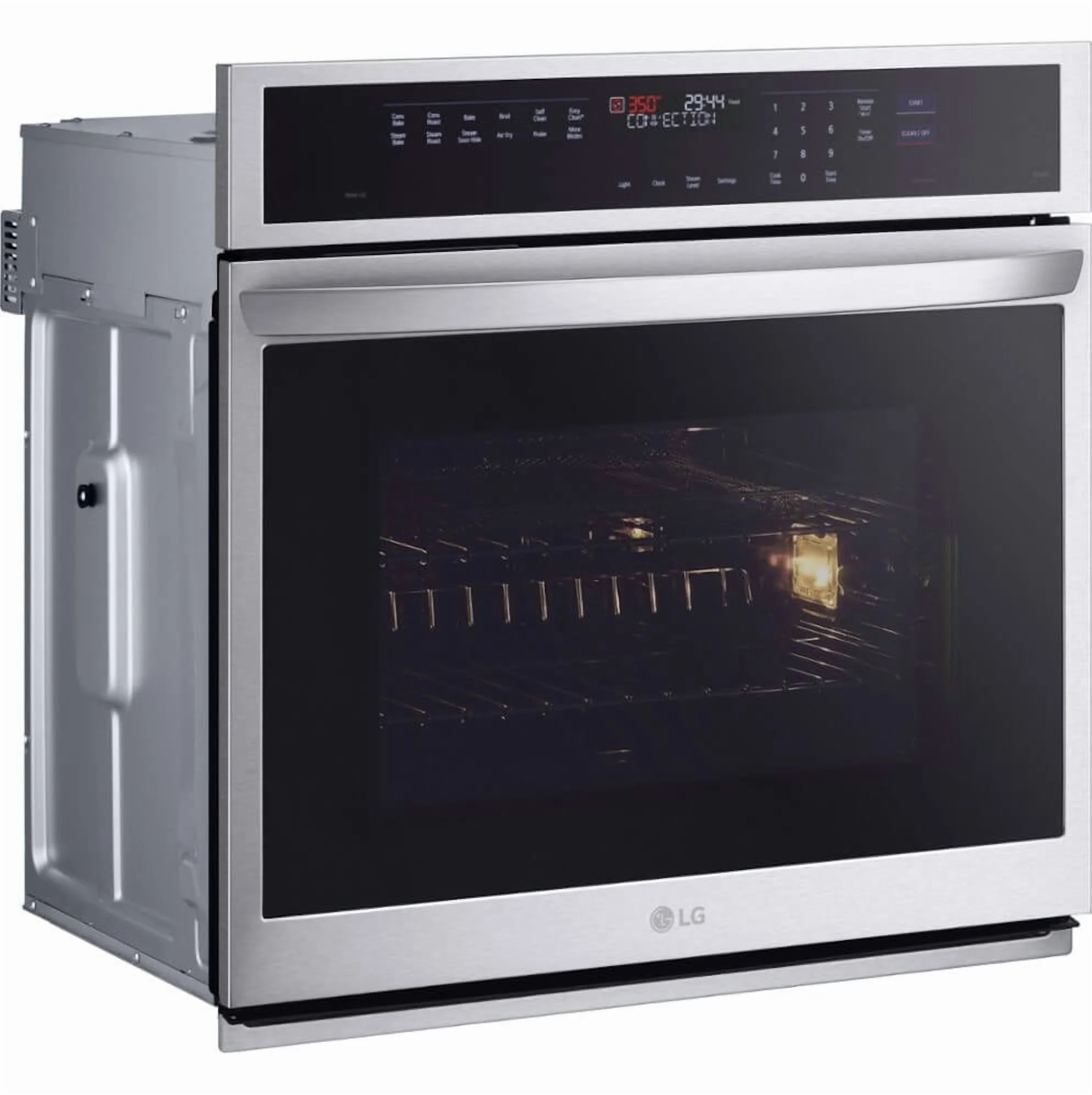 LG WSEP4727F 30 inch Stainless Built-In Electric Single Convection Wall Oven