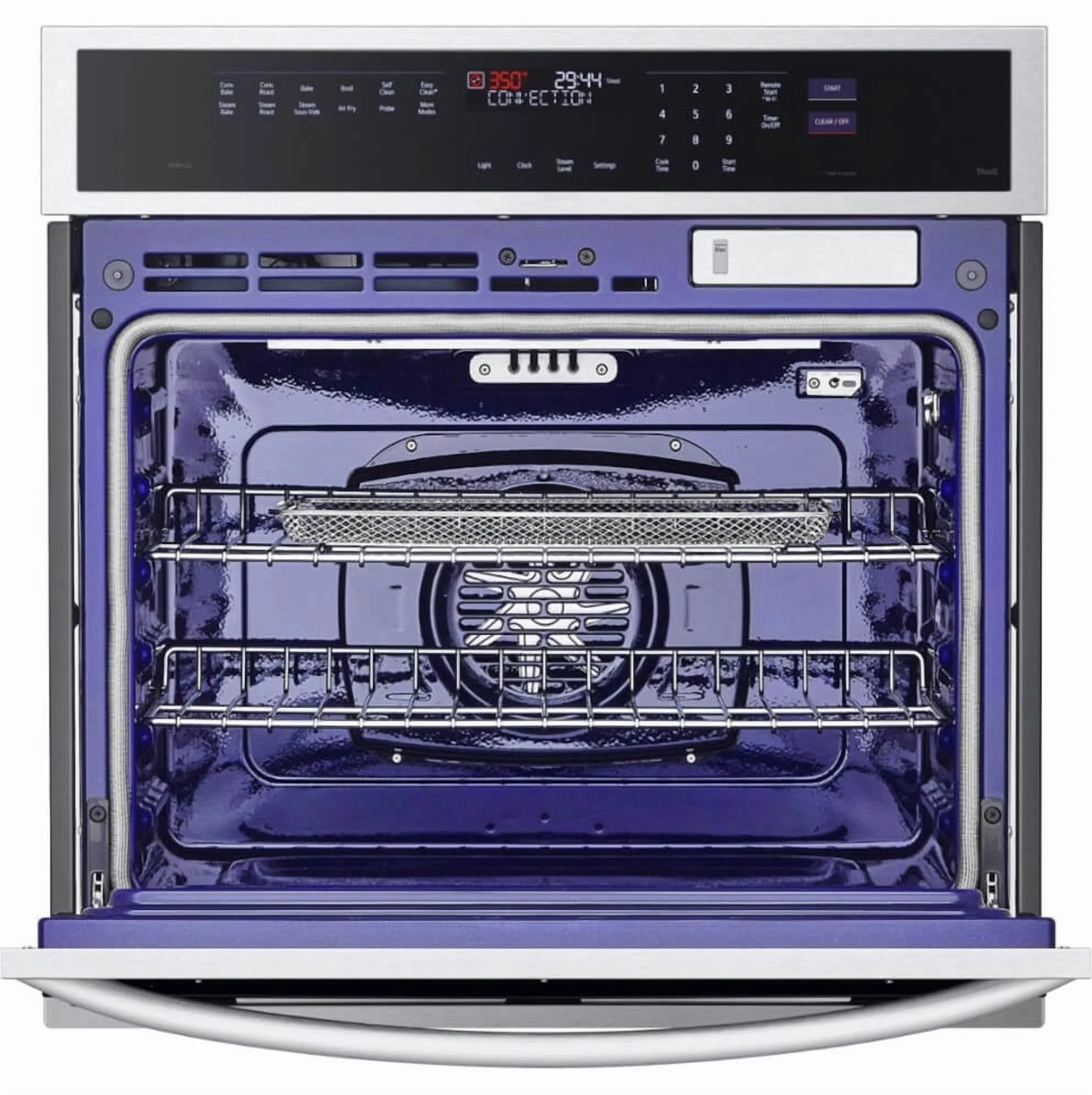 LG WSEP4727F 30 inch Stainless Built-In Electric Single Convection Wall Oven