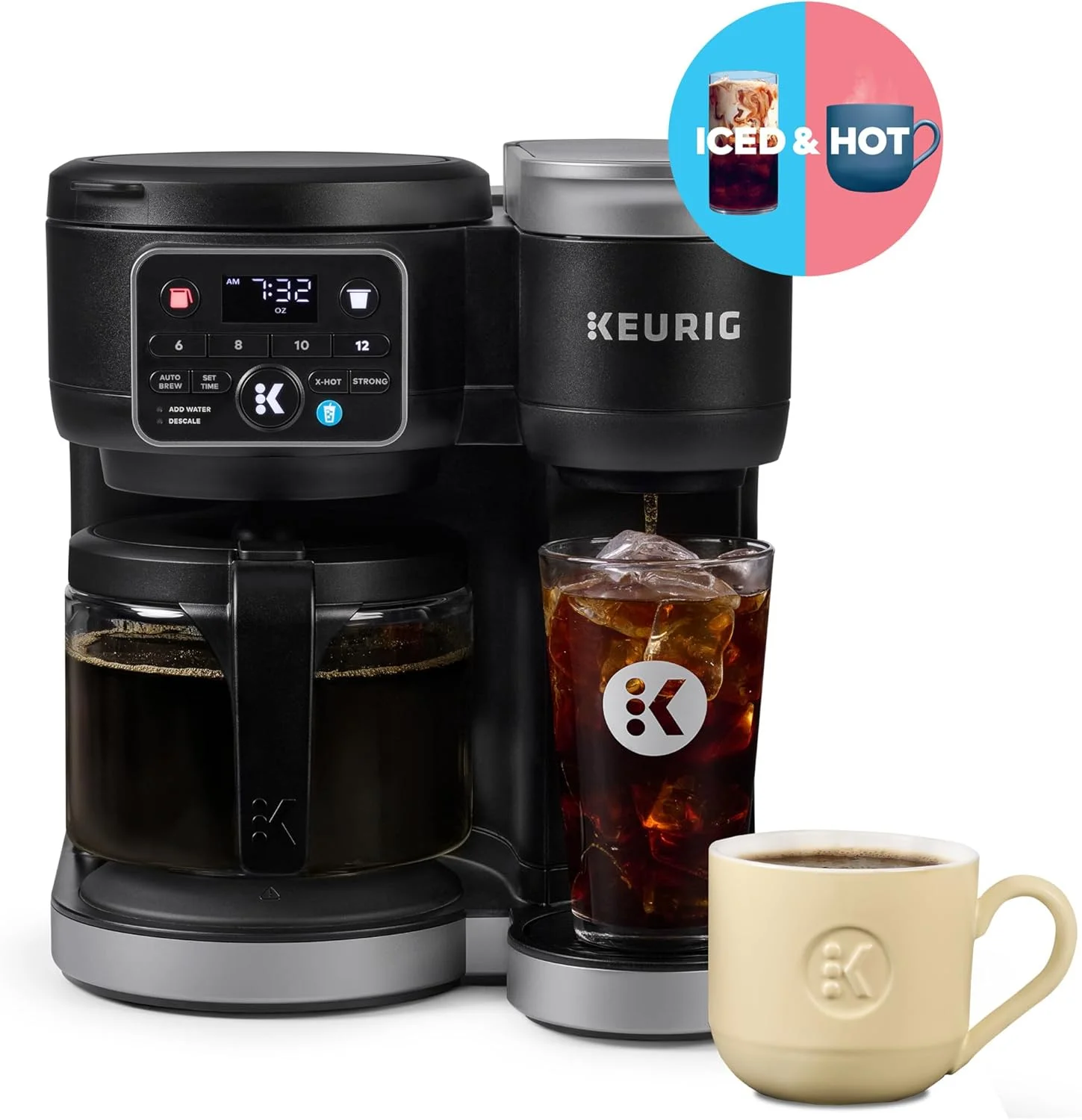 Keurig K-Duo Gen 2 Hot & Iced Single Serve & Carafe Coffee Maker