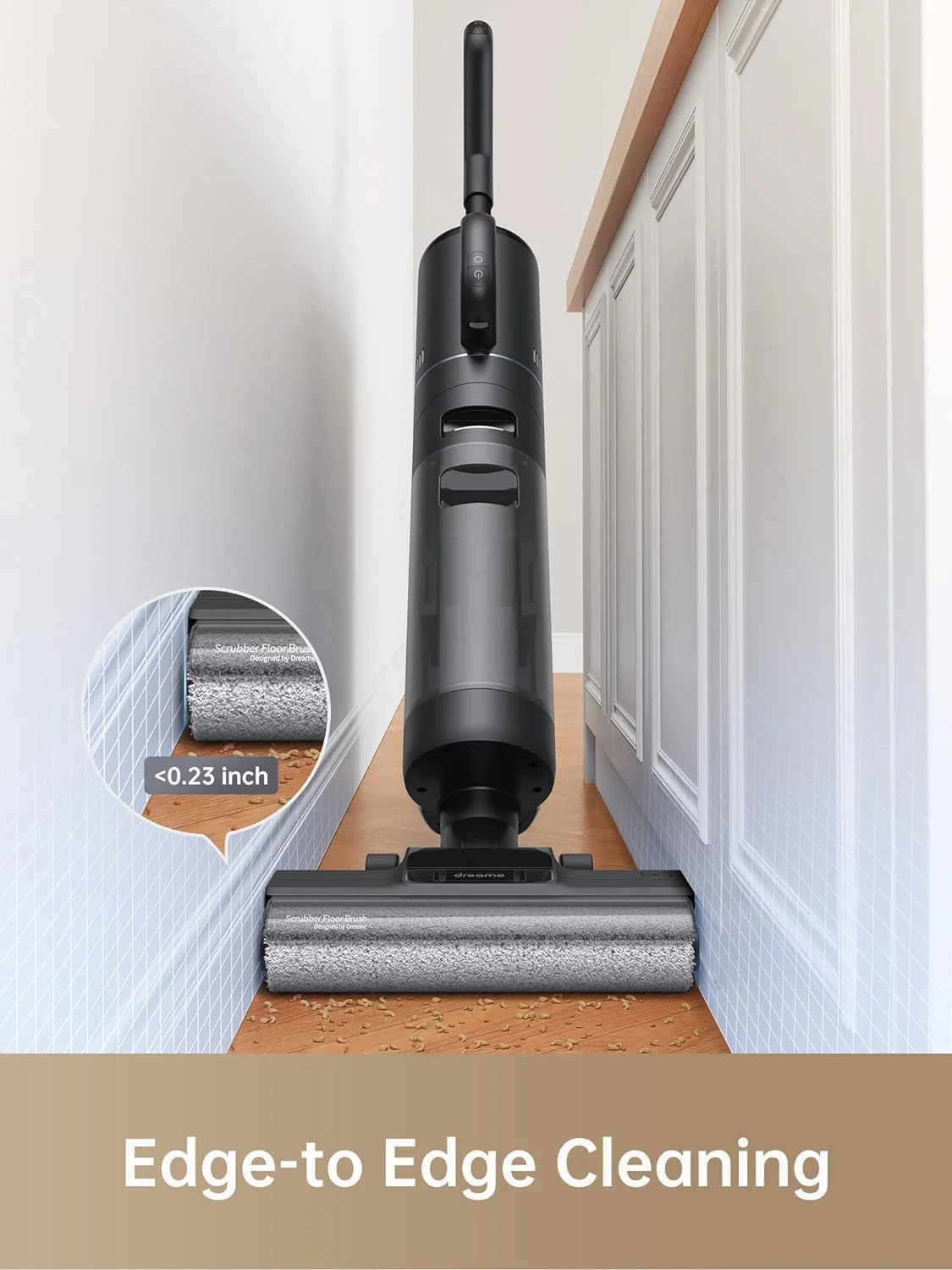 Dreame H12 Pro 900ml, 300W HP Wet Dry Vacuum Cleaner for Hard Floors with Accessories Included