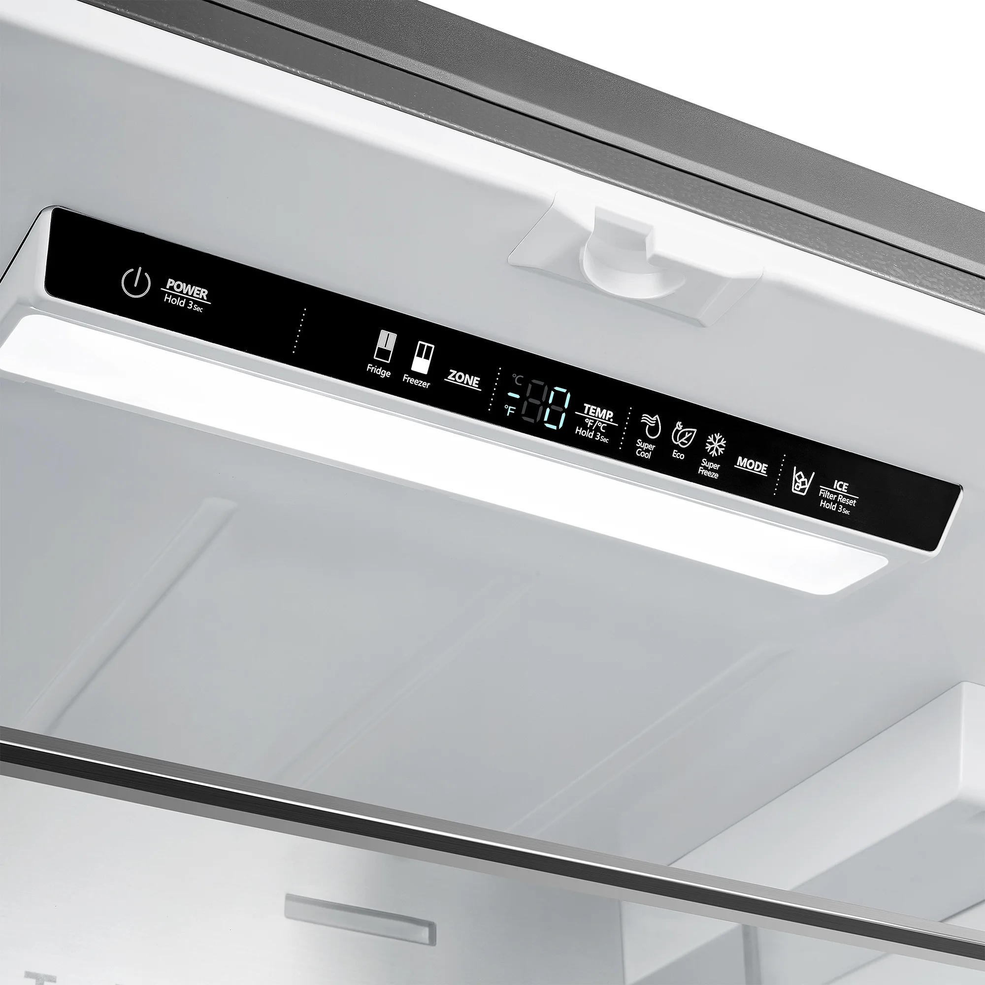 22.4 cu. ft. 3-Door French Door Refrigerator Water Dispenser in Stainless Steel