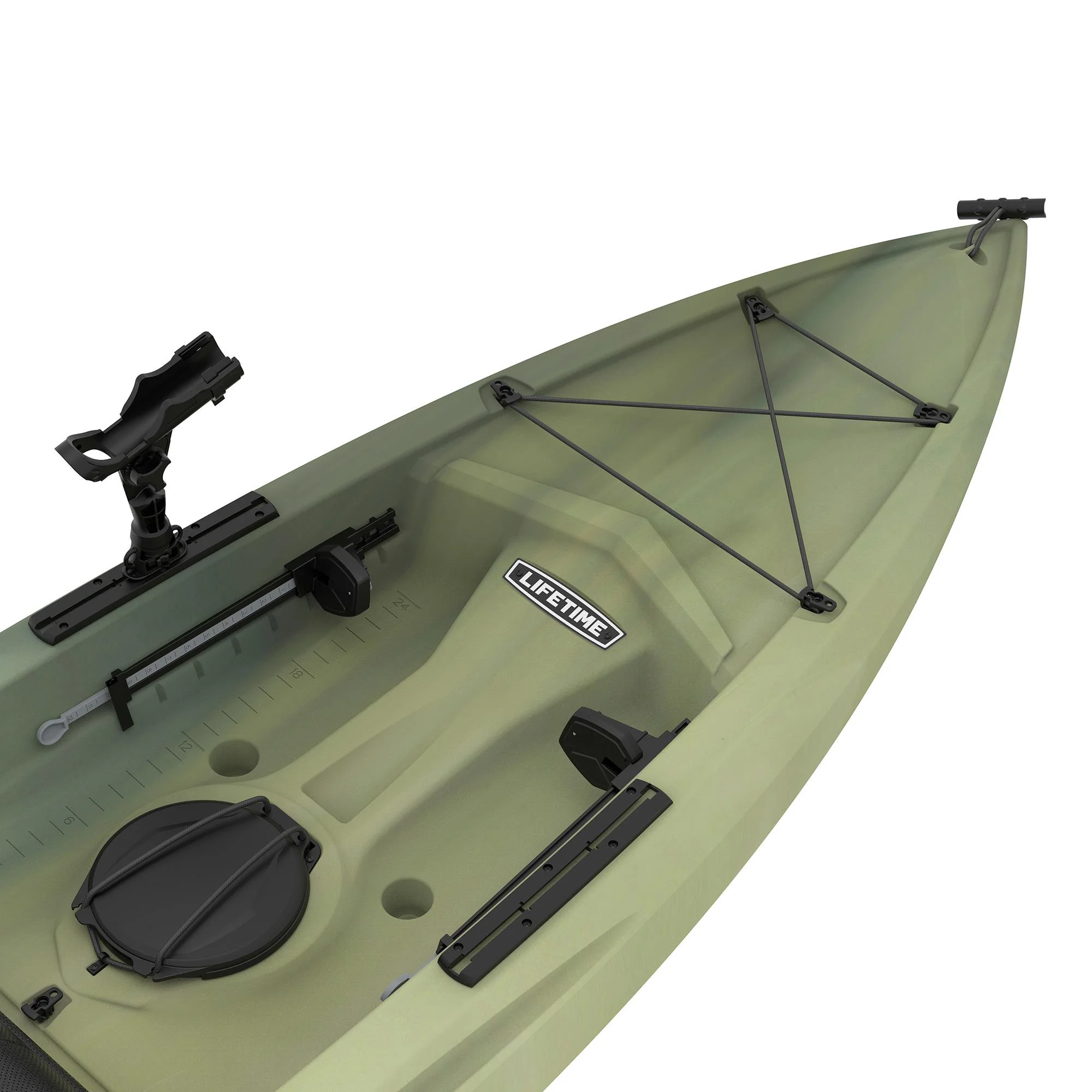 Lifetime Tamarack Pro 123 inch Sit-on-Top Kayak, Eclipse Fusion (91058)