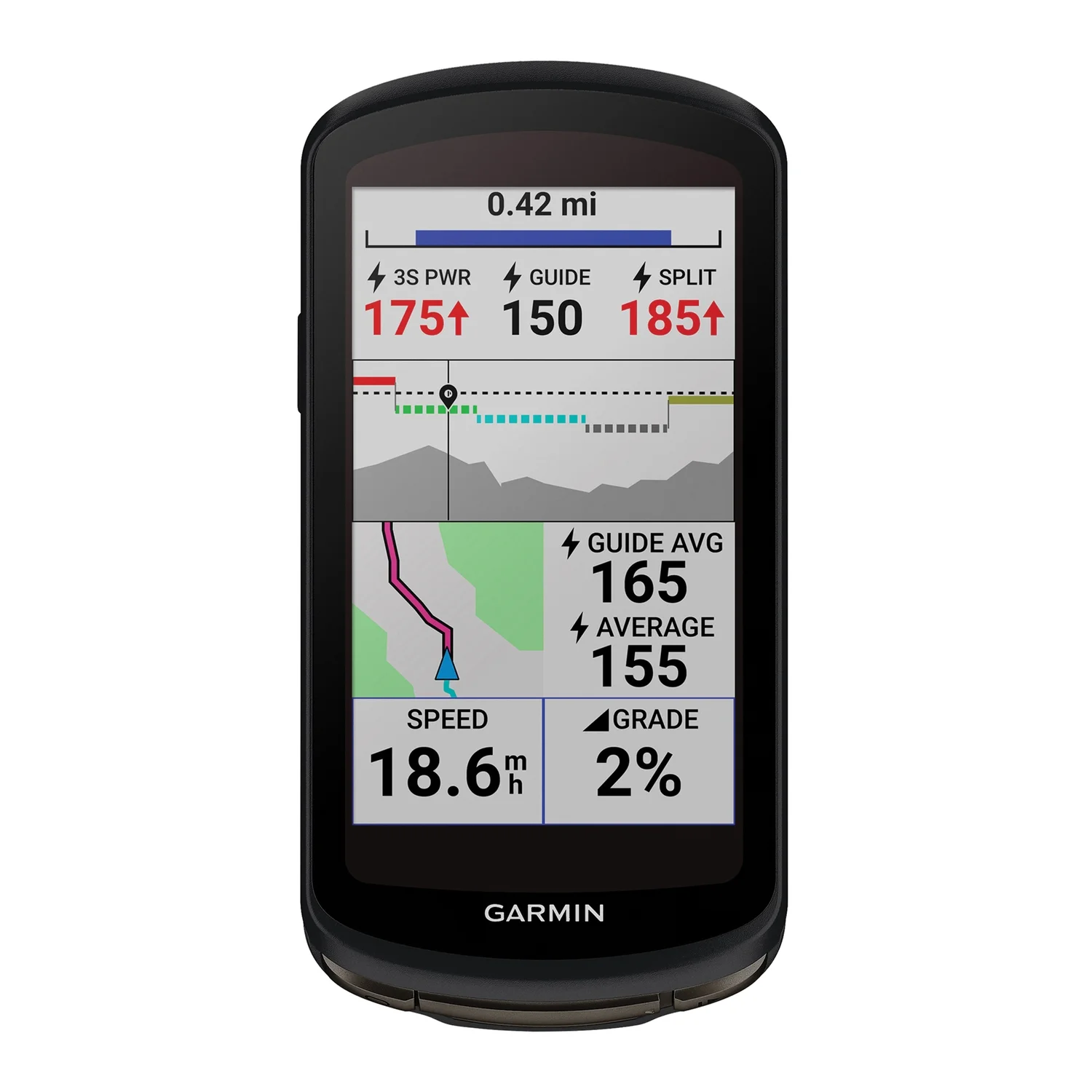 Garmin Edge 1040 Solar GPS Cycling Computer, 010-02503-20