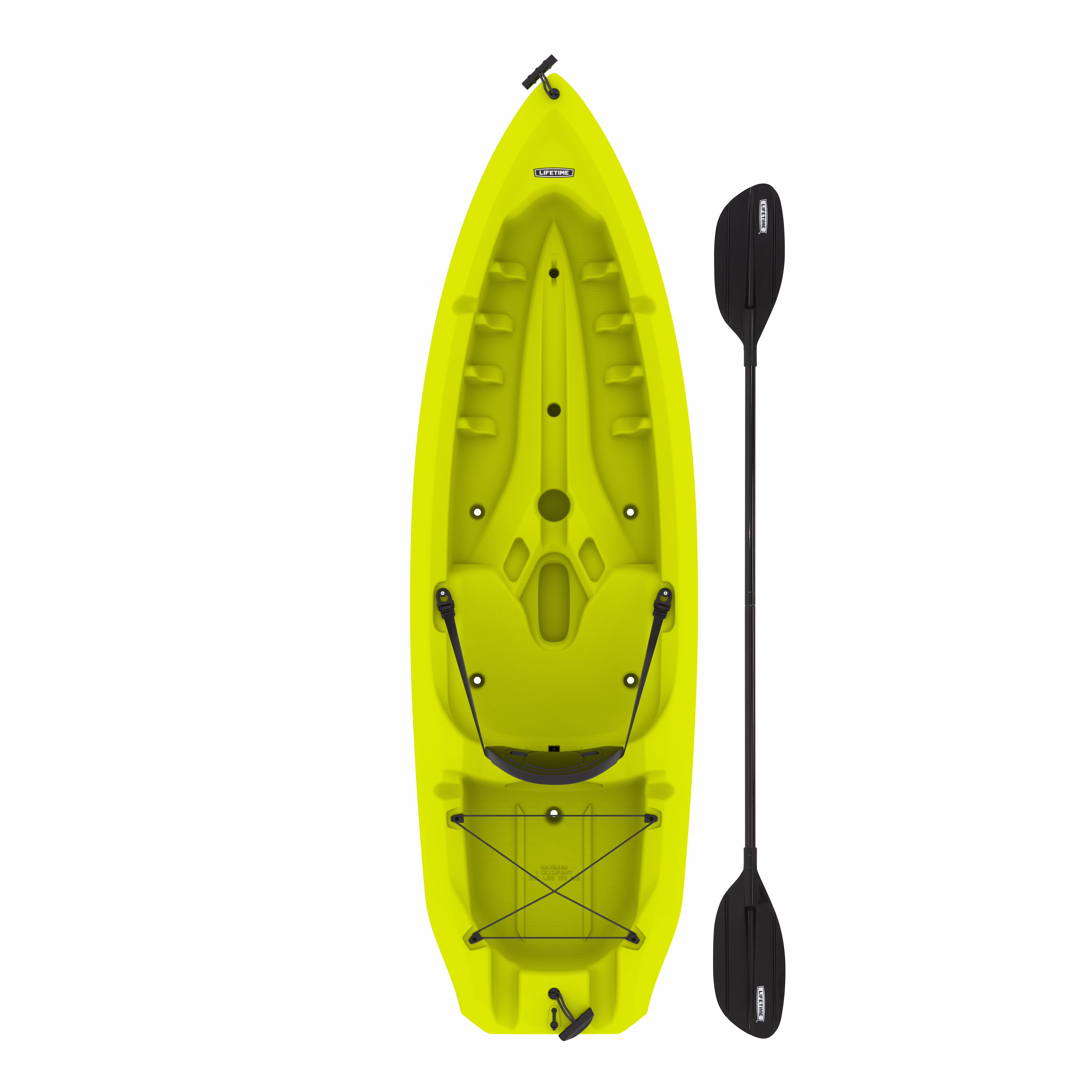 Lifetime Daylite 8 ft Sit-on-Top Kayak, Red (90775)