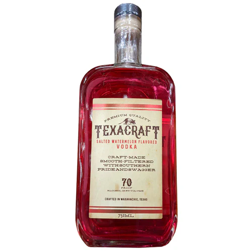 Texacraft Salted Watermelon Flavoured  Vodka - 750ml